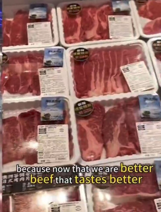 “谢谢你，特朗普！”中国超市大变天，美国牛肉退场，澳洲牛肉“C位”出道（组图） - 2