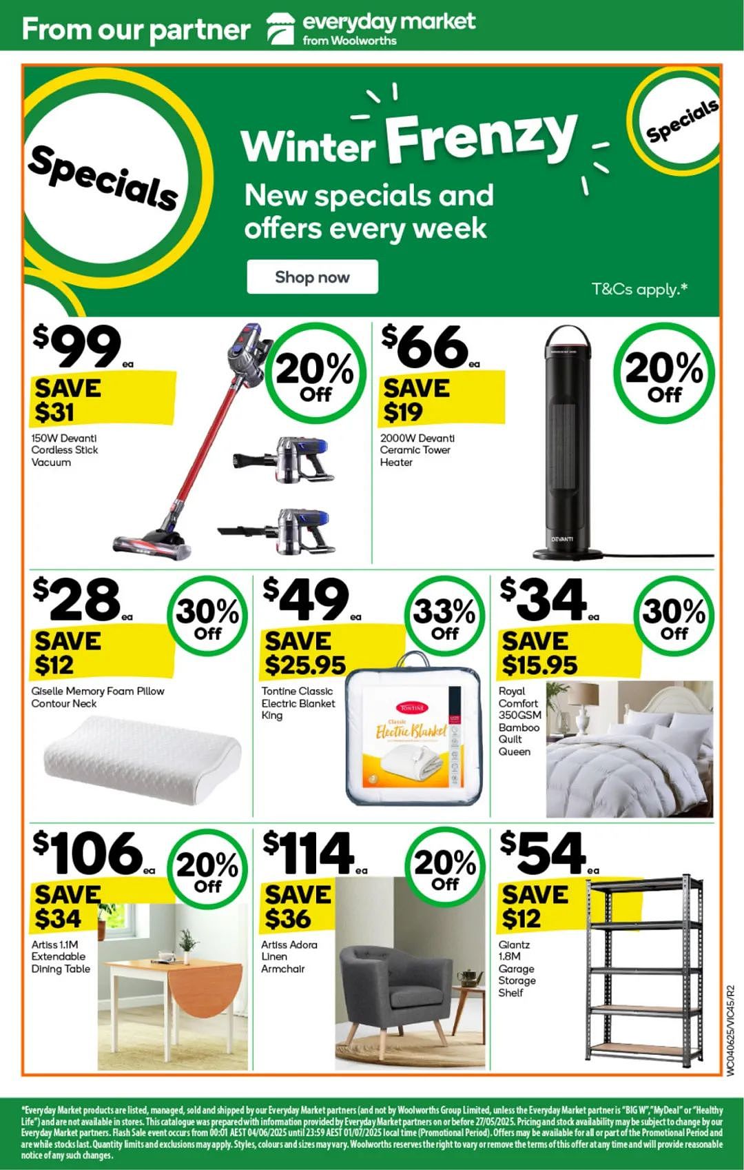 本周最新!澳洲各大超商特价商品一网打尽,大批好物骨折破半价!Woolworths、Coles、Aldi、UMall…(组图) - 45