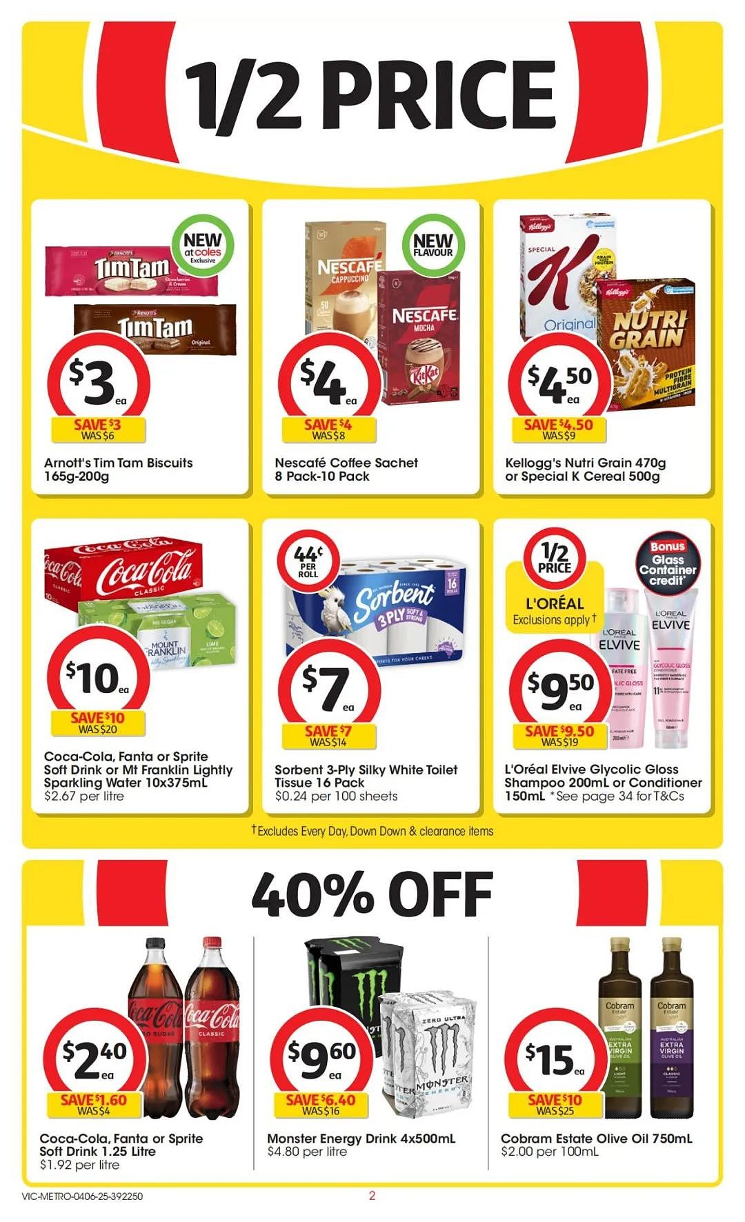 本周最新!澳洲各大超商特价商品一网打尽,大批好物骨折破半价!Woolworths、Coles、Aldi、UMall…(组图) - 50