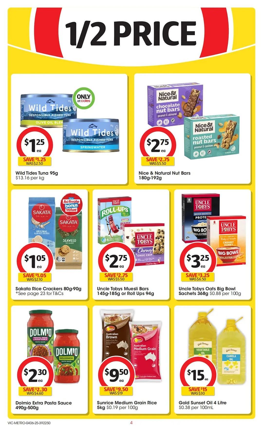 本周最新!澳洲各大超商特价商品一网打尽,大批好物骨折破半价!Woolworths、Coles、Aldi、UMall…(组图) - 52