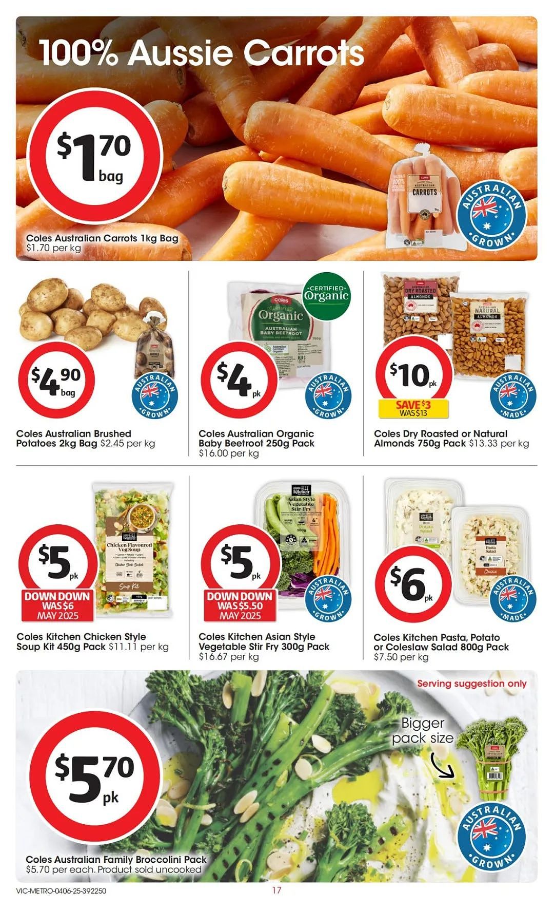 本周最新!澳洲各大超商特价商品一网打尽,大批好物骨折破半价!Woolworths、Coles、Aldi、UMall…(组图) - 65