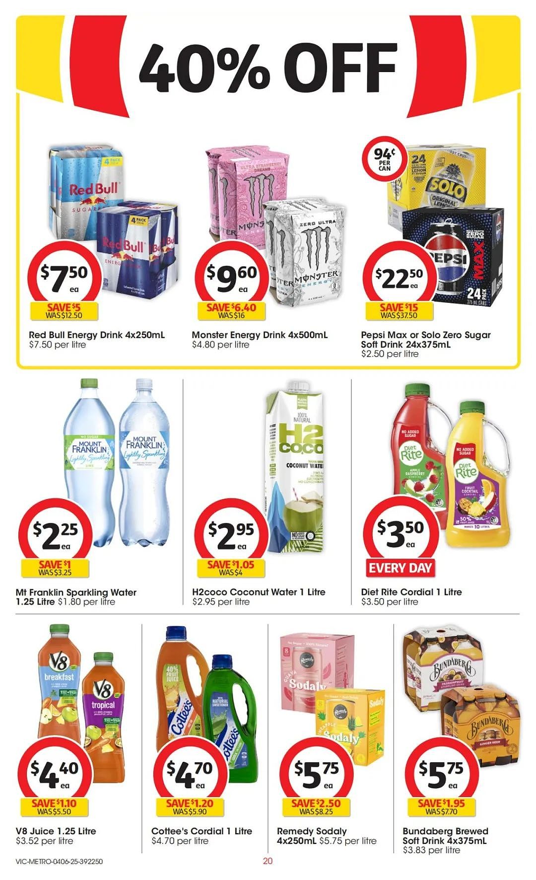 本周最新!澳洲各大超商特价商品一网打尽,大批好物骨折破半价!Woolworths、Coles、Aldi、UMall…(组图) - 68