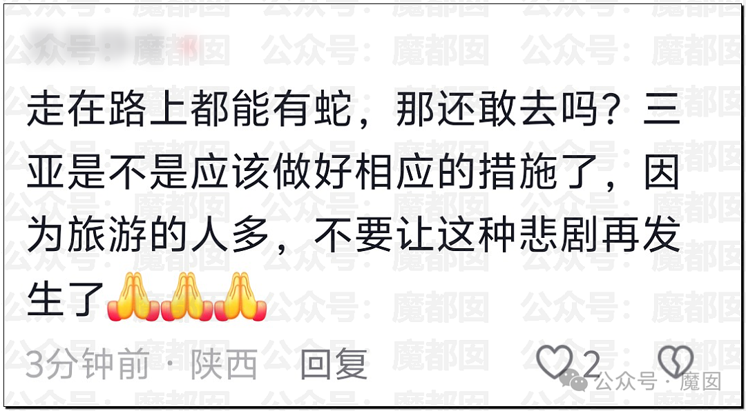 冲上热搜！27岁女子在三亚酒店被不明物咬伤后身亡，家属质疑医院延误救治，评论区炸锅（组图） - 16