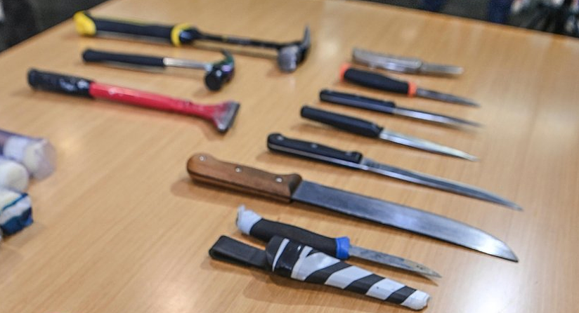 西澳警方查扣上百件刀具，这些场所将严格扫描！（组图） - 2