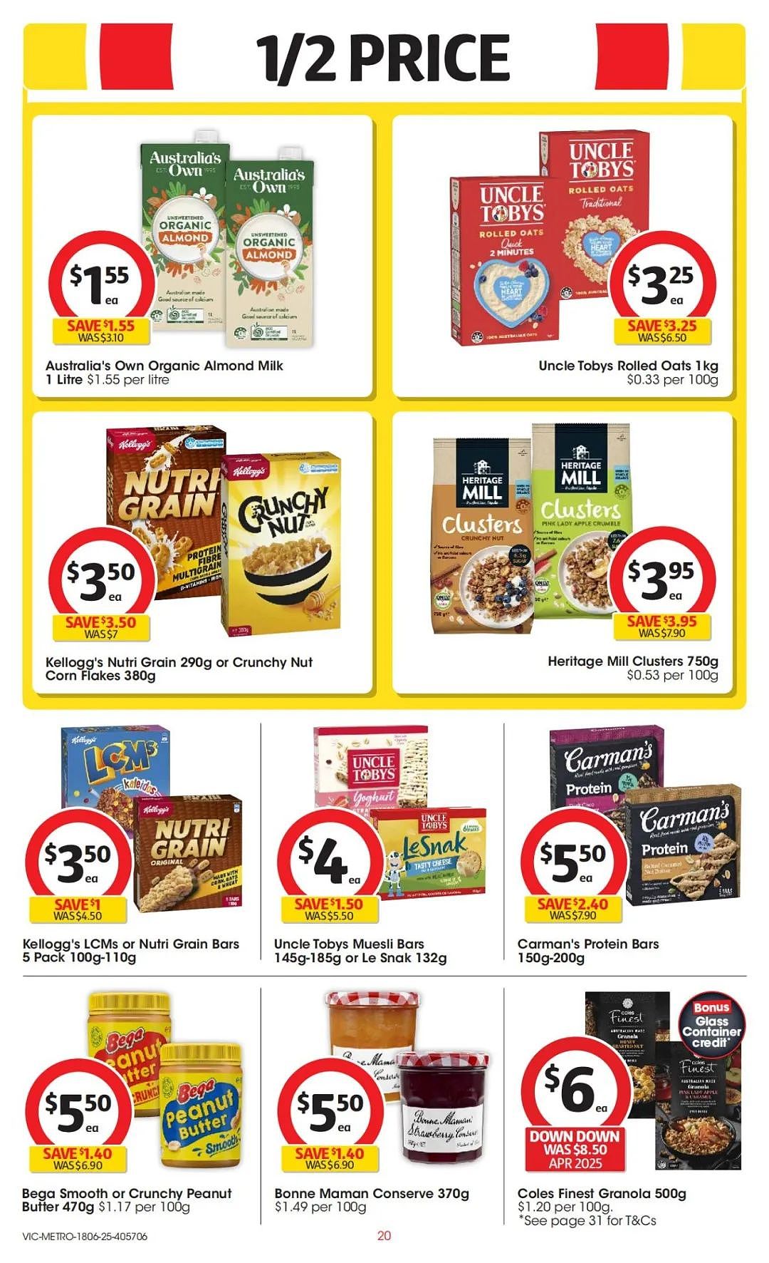 本周最新！澳洲各大超商特价商品一网打尽，大批好物骨折破半价！Woolworths、Coles、Aldi、UMall…（组图） - 62