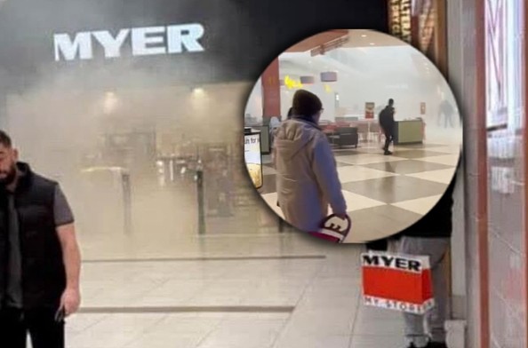 澳购物中心又双叒出事！Myer冒出滚滚浓烟，警报声四起，顾客紧急疏散（视频/组图） - 2