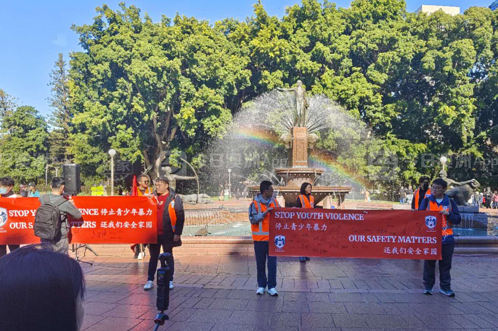 现场直击!数百华人悉尼CBD游行,吁严惩青少年犯罪!“华人不是好欺负的”(视频/组图) - 19