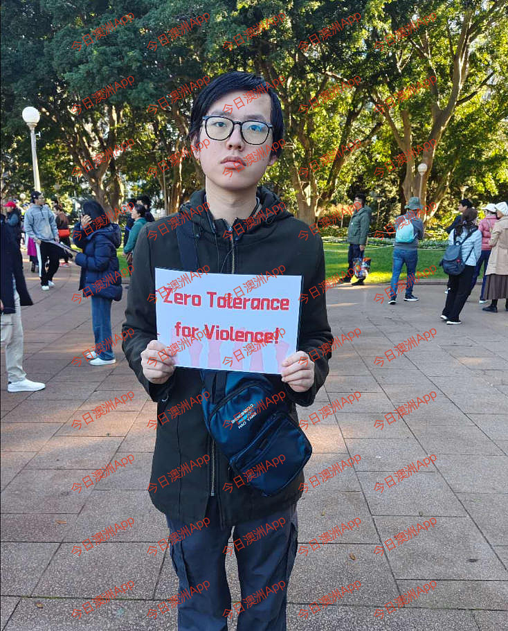 现场直击!数百华人悉尼CBD游行,吁严惩青少年犯罪!“华人不是好欺负的”(视频/组图) - 7