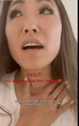 澳华女护照进水险被遣返，网友群嘲：质量不如街边打印店（组图） - 1