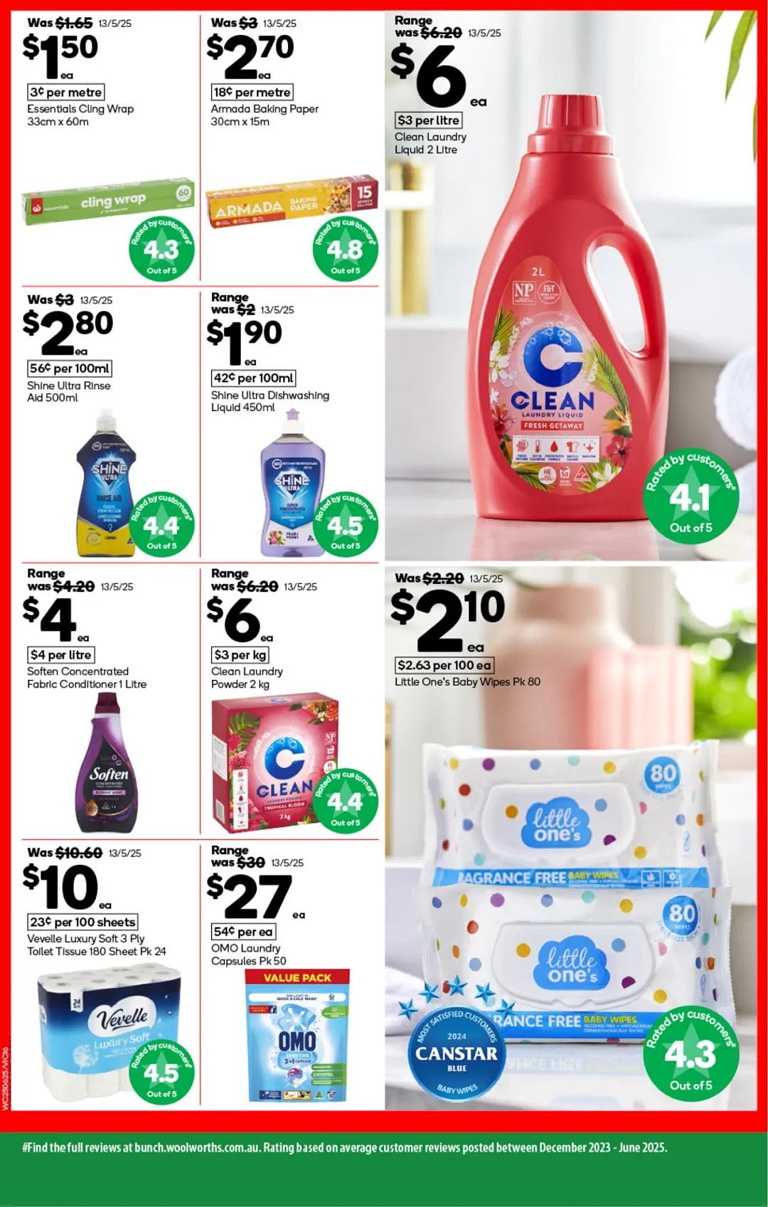 本周最新!澳洲各大超商特价商品一网打尽,大批好物骨折破半价!Woolworths、Coles、Aldi、UMall…(组图) - 16