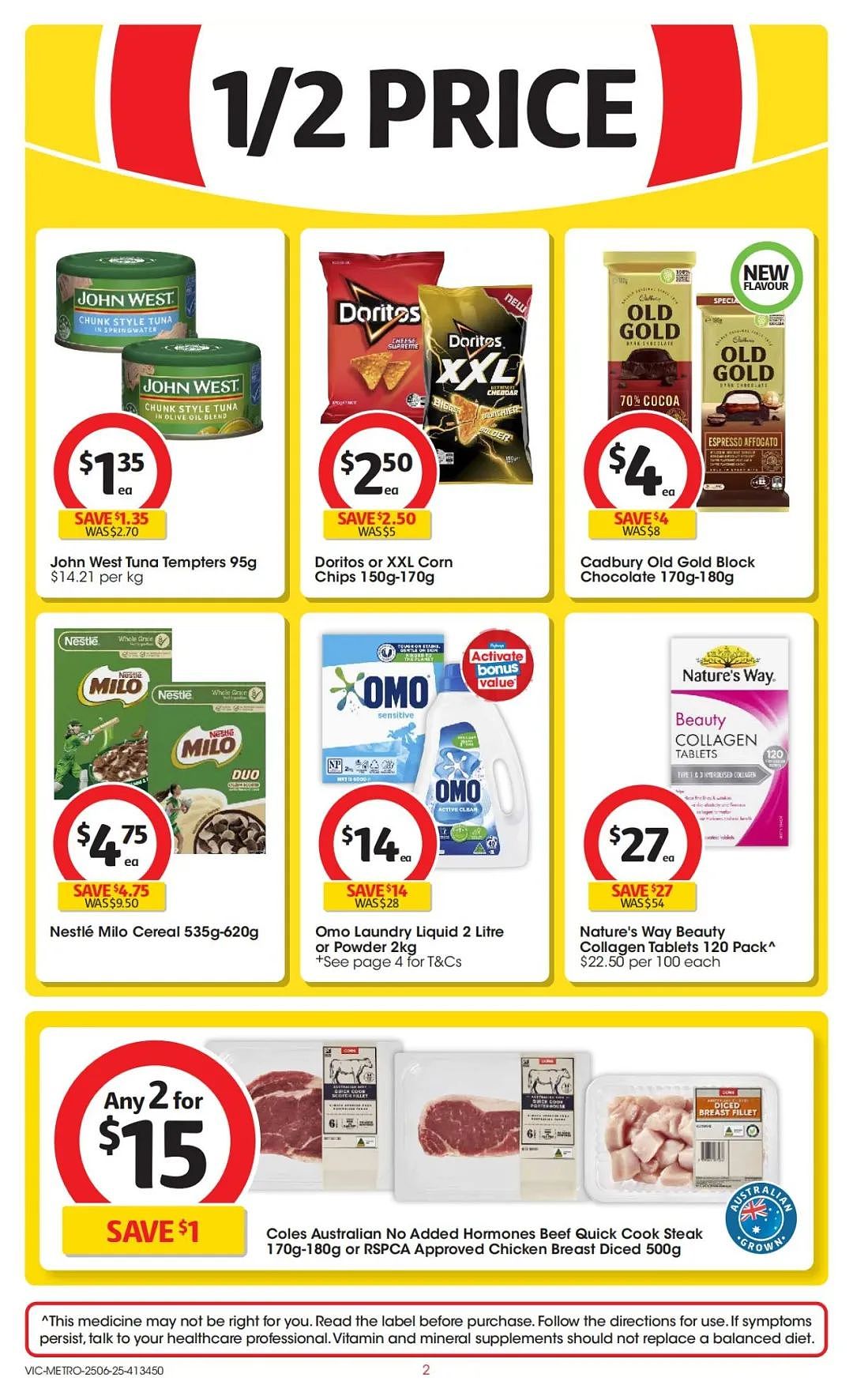 本周最新!澳洲各大超商特价商品一网打尽,大批好物骨折破半价!Woolworths、Coles、Aldi、UMall…(组图) - 46