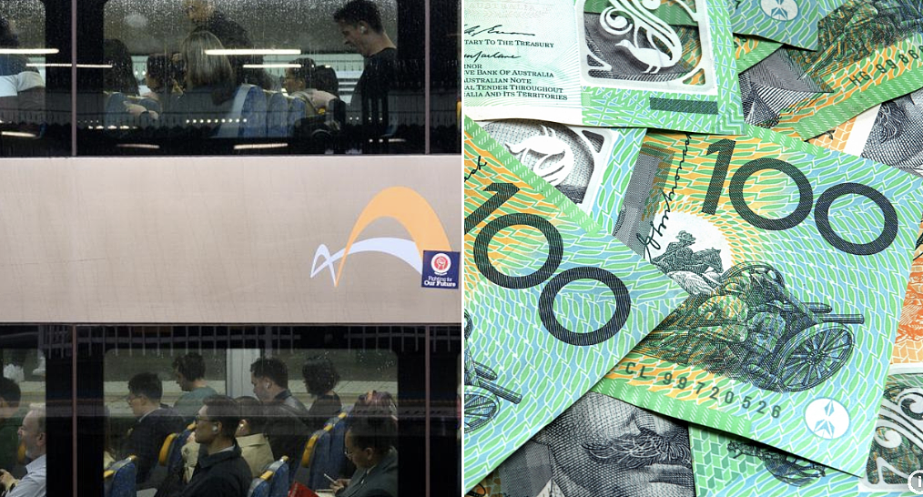 澳洲七旬老翁火车上盗走$4万现金 ，警方已追回大部分现金（图） - 2