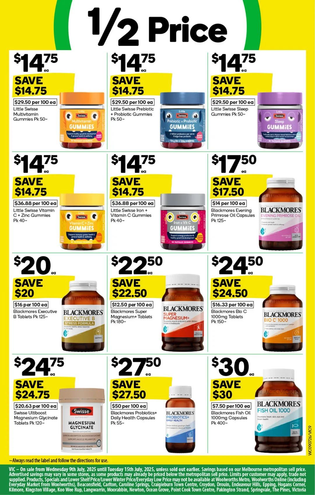 本周最新!澳洲各大超商特价商品一网打尽,大批好物骨折破半价!Woolworths、Coles、Aldi、UMall…(组图) - 9
