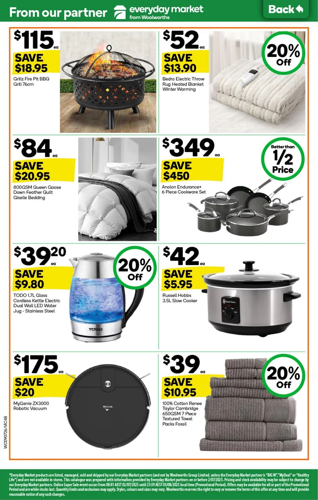 本周最新!澳洲各大超商特价商品一网打尽,大批好物骨折破半价!Woolworths、Coles、Aldi、UMall…(组图) - 48