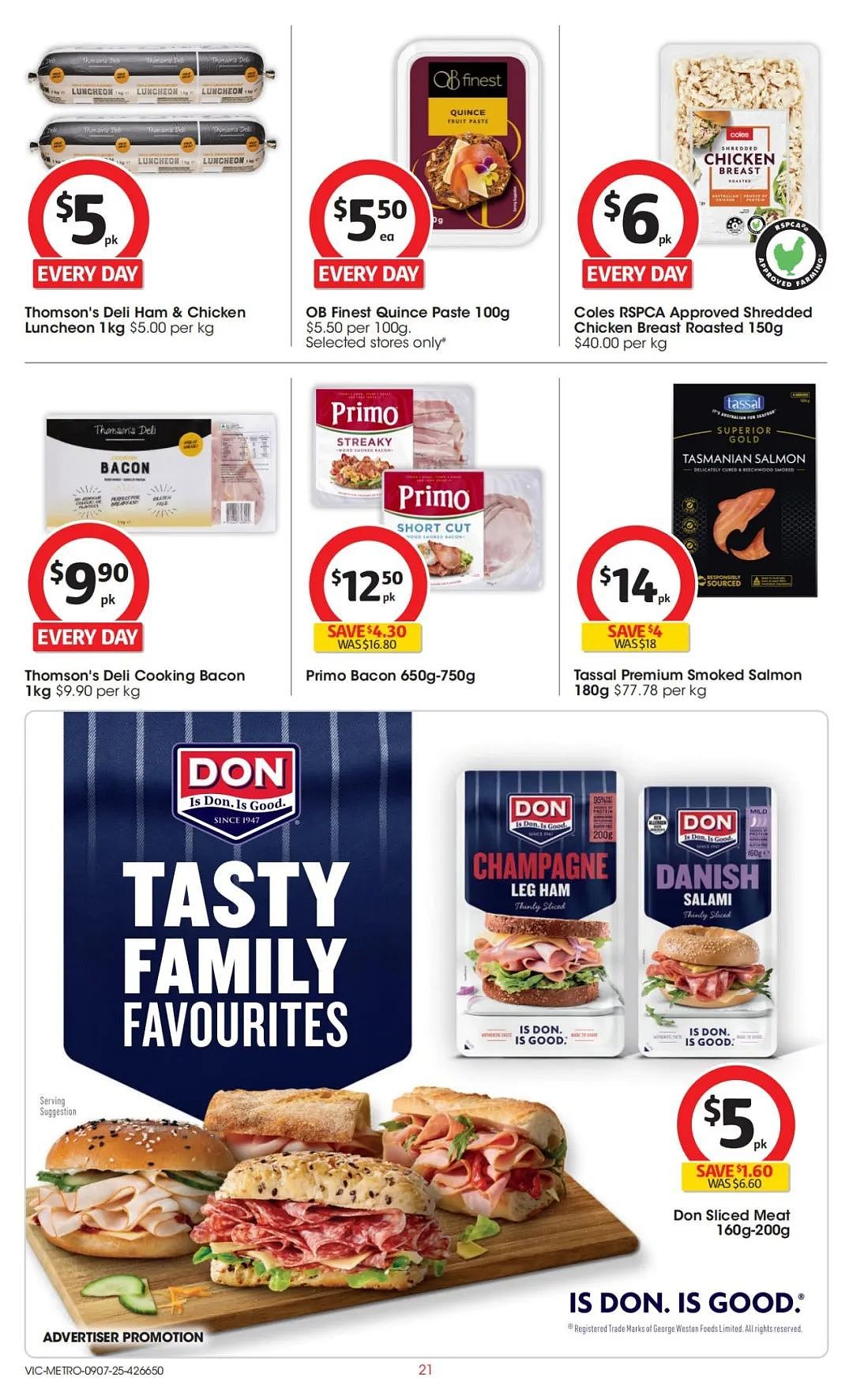 本周最新!澳洲各大超商特价商品一网打尽,大批好物骨折破半价!Woolworths、Coles、Aldi、UMall…(组图) - 69