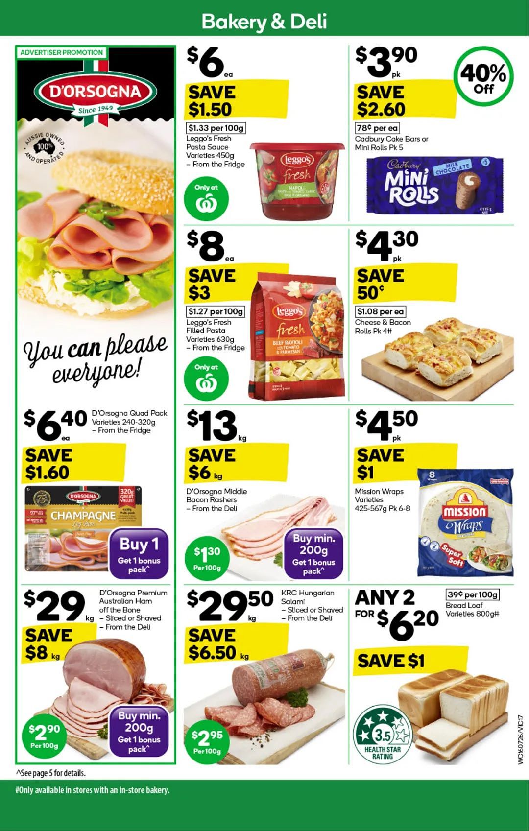 本周最新!澳洲各大超商特价商品一网打尽,大批好物骨折破半价!Woolworths、Coles、Aldi、UMall…(组图) - 17