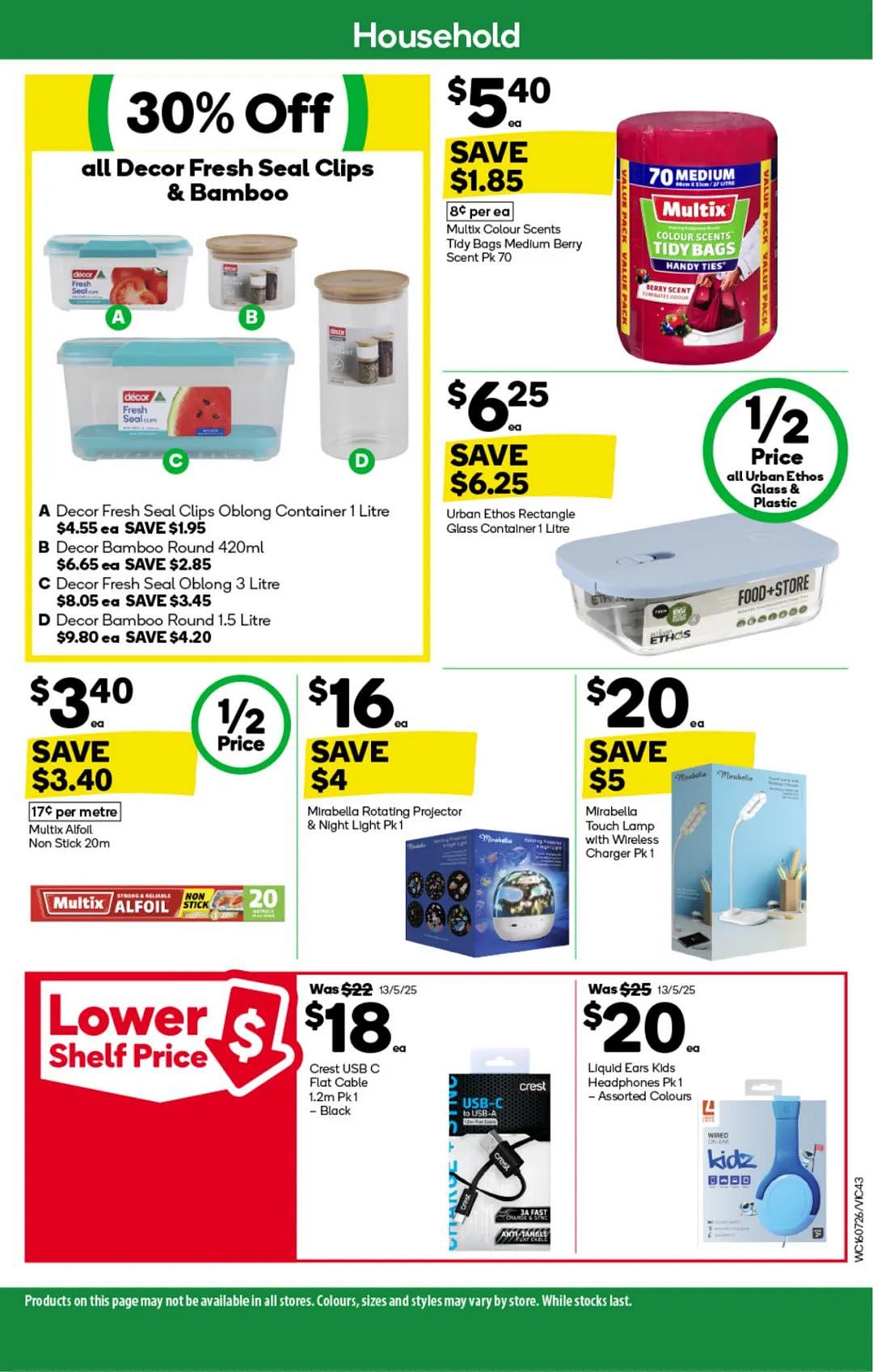 本周最新!澳洲各大超商特价商品一网打尽,大批好物骨折破半价!Woolworths、Coles、Aldi、UMall…(组图) - 43