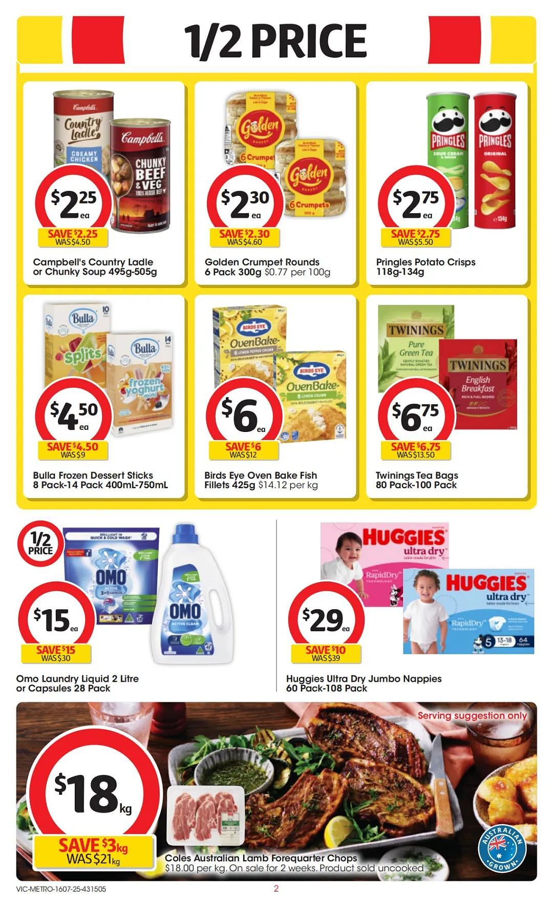 本周最新!澳洲各大超商特价商品一网打尽,大批好物骨折破半价!Woolworths、Coles、Aldi、UMall…(组图) - 50