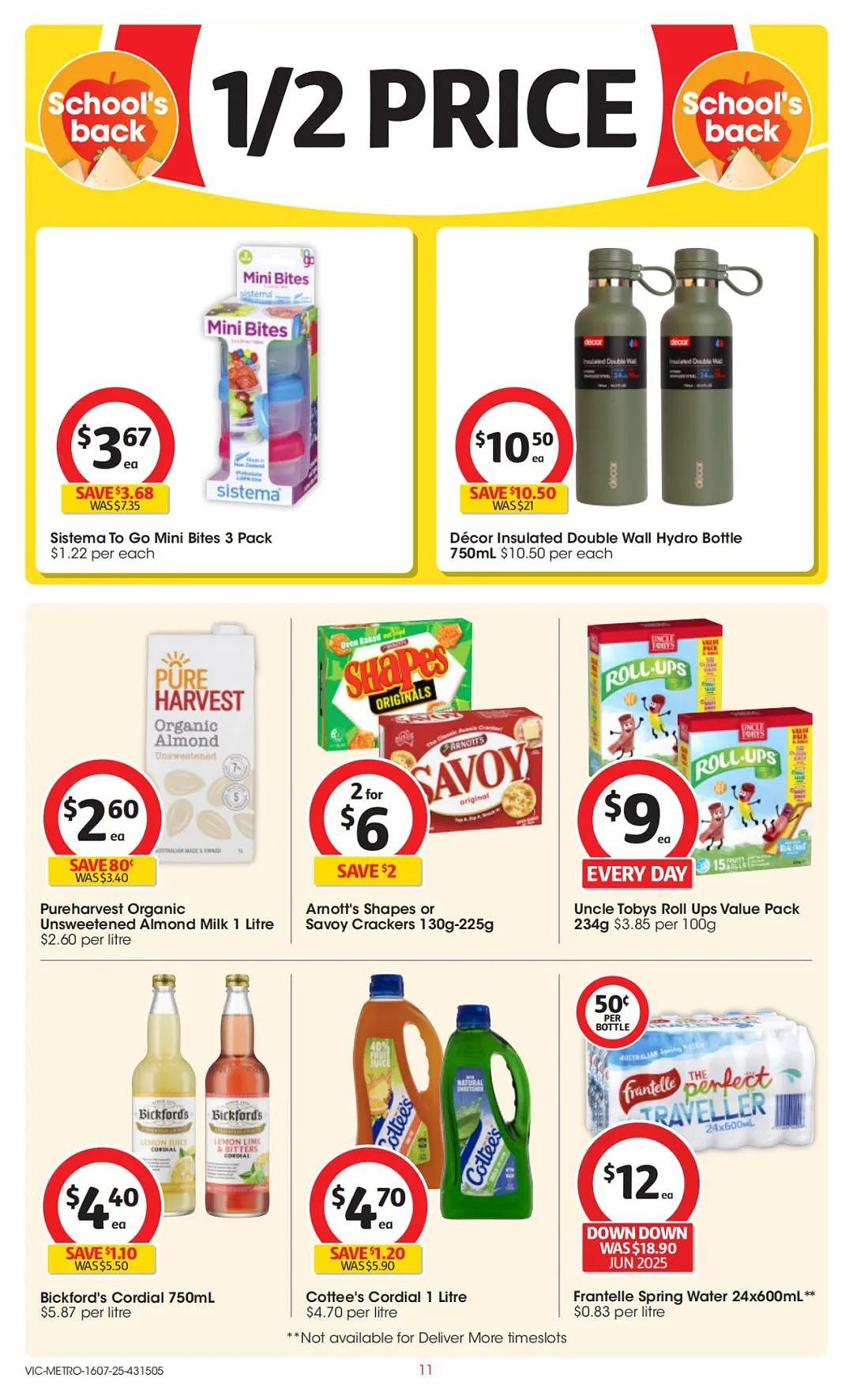 本周最新!澳洲各大超商特价商品一网打尽,大批好物骨折破半价!Woolworths、Coles、Aldi、UMall…(组图) - 59
