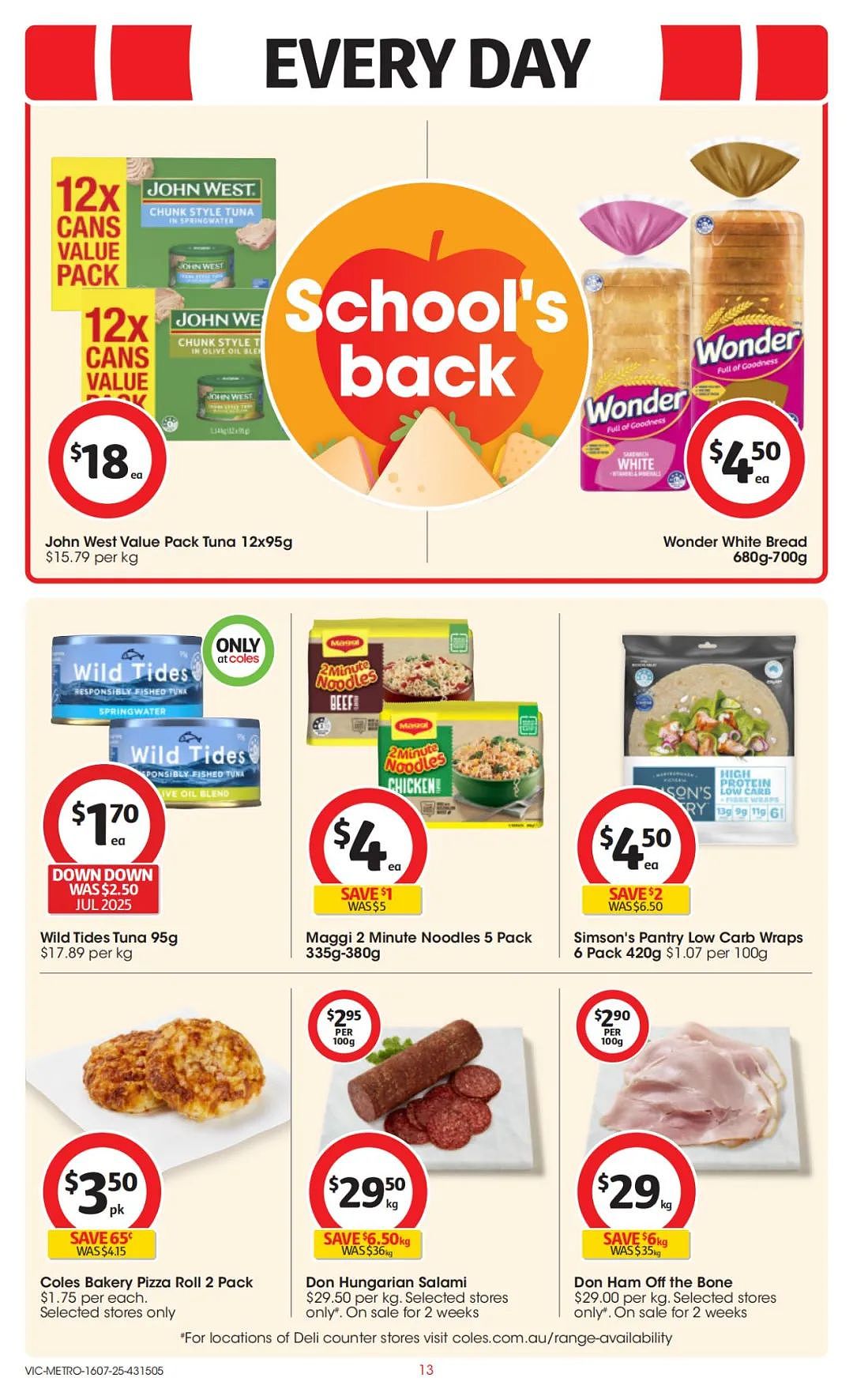 本周最新!澳洲各大超商特价商品一网打尽,大批好物骨折破半价!Woolworths、Coles、Aldi、UMall…(组图) - 61
