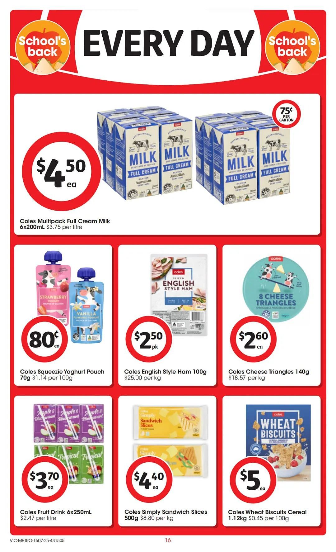 本周最新!澳洲各大超商特价商品一网打尽,大批好物骨折破半价!Woolworths、Coles、Aldi、UMall…(组图) - 64