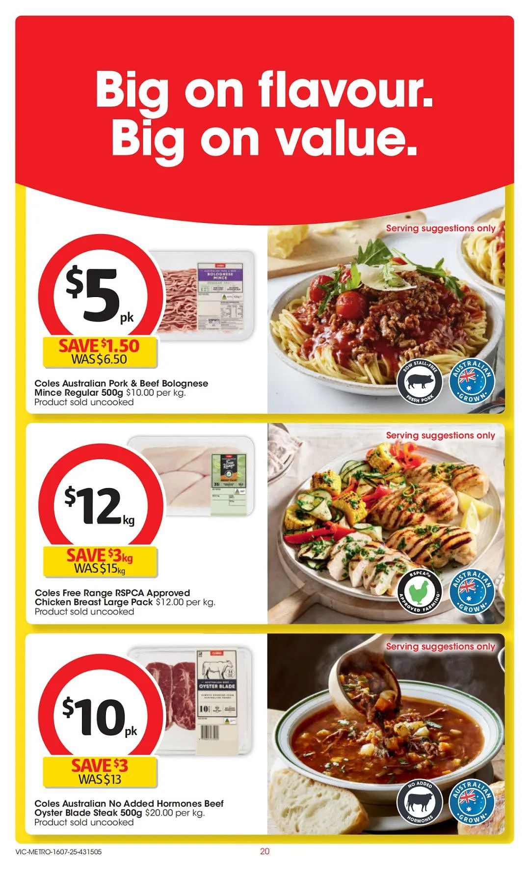 本周最新!澳洲各大超商特价商品一网打尽,大批好物骨折破半价!Woolworths、Coles、Aldi、UMall…(组图) - 68