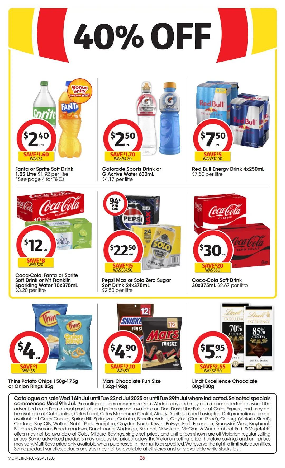 本周最新!澳洲各大超商特价商品一网打尽,大批好物骨折破半价!Woolworths、Coles、Aldi、UMall…(组图) - 74