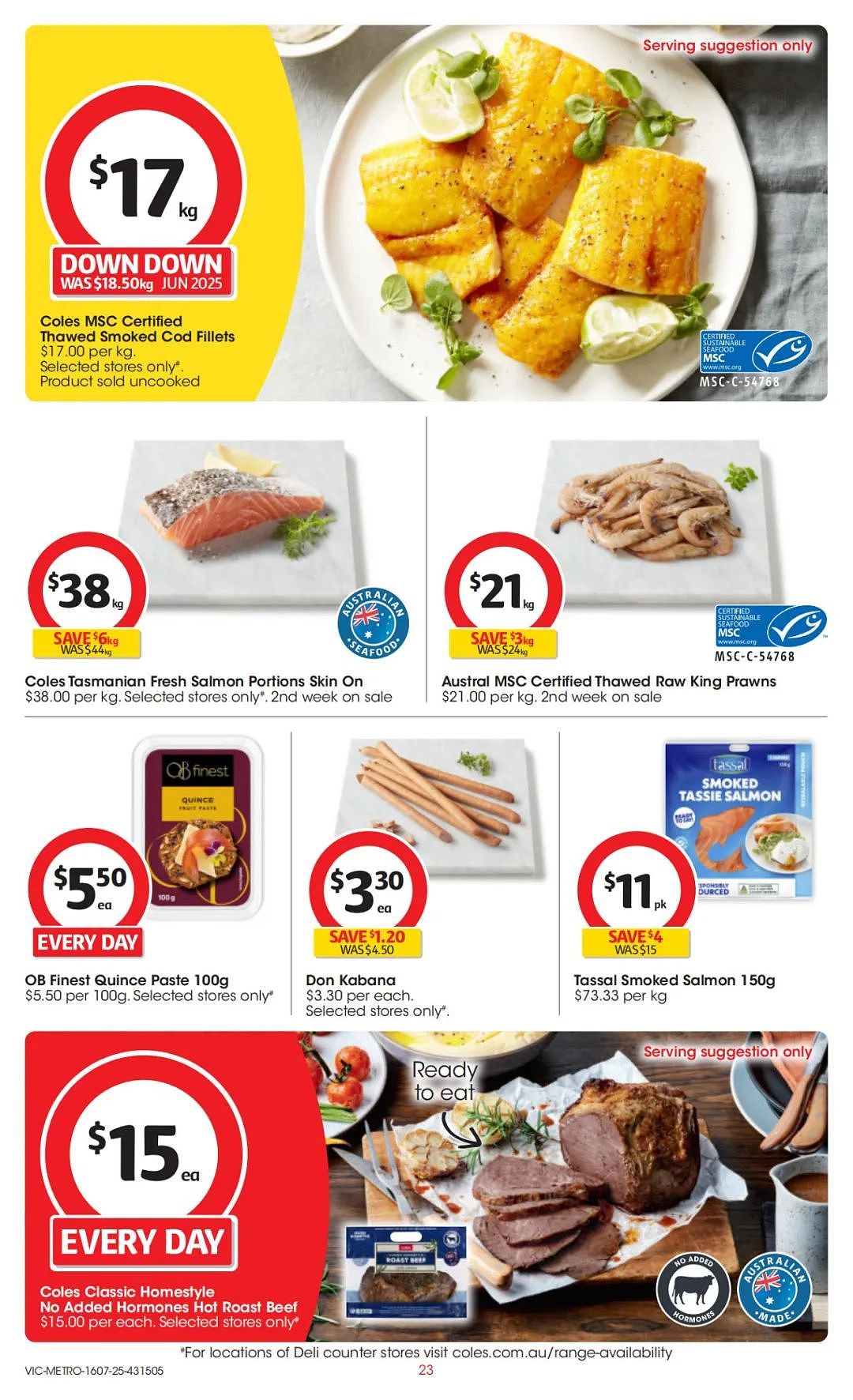 本周最新!澳洲各大超商特价商品一网打尽,大批好物骨折破半价!Woolworths、Coles、Aldi、UMall…(组图) - 71