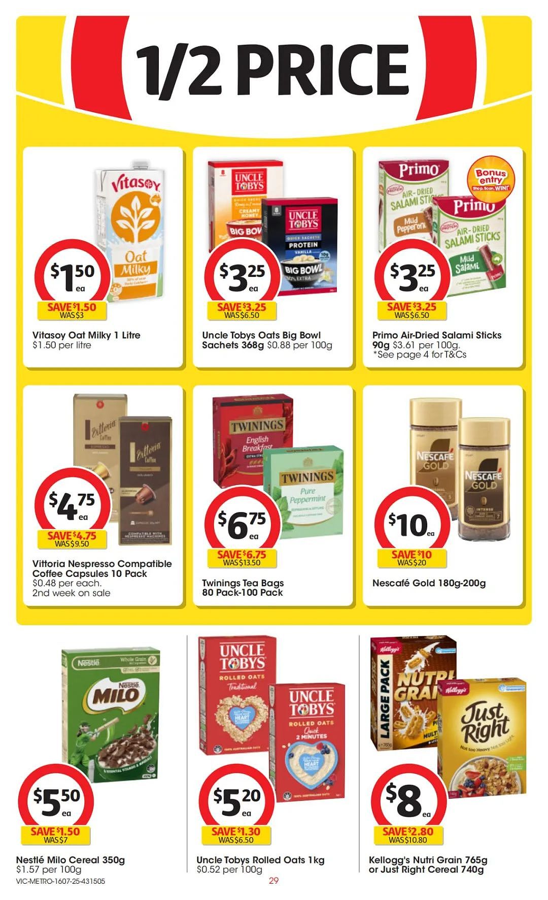 本周最新!澳洲各大超商特价商品一网打尽,大批好物骨折破半价!Woolworths、Coles、Aldi、UMall…(组图) - 77