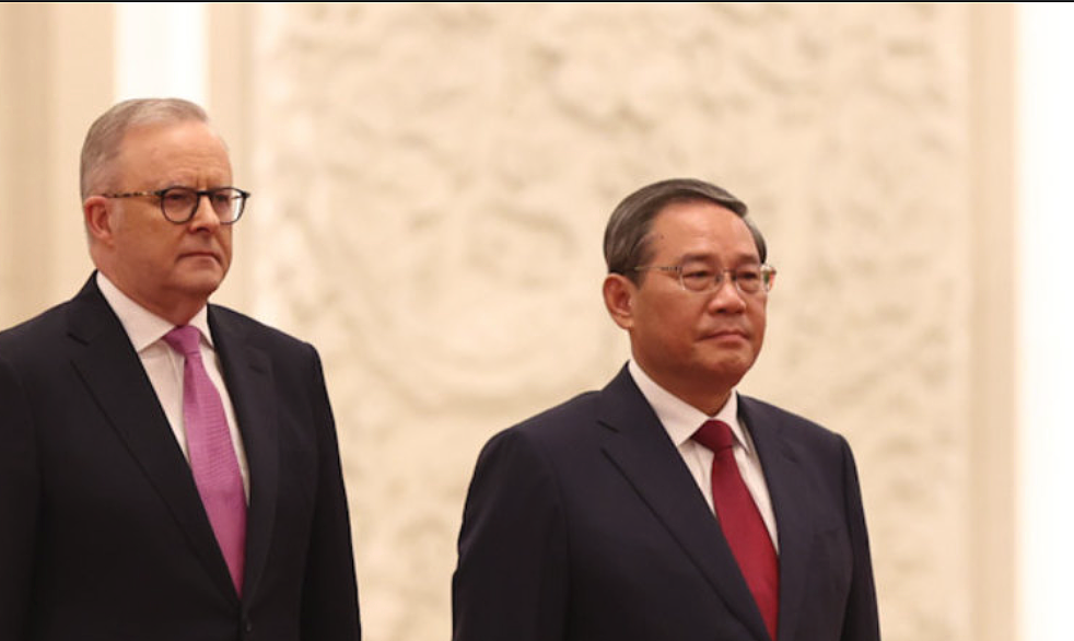 称中国企业在澳遭不公平待遇，李强对艾博年表达不满（组图） - 2