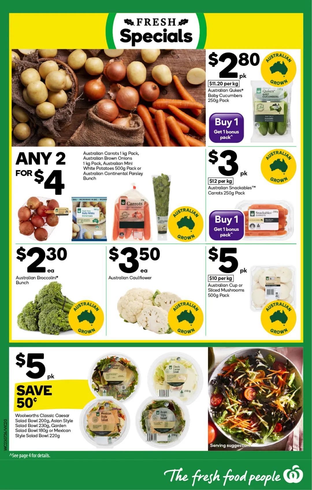 本周最新!澳洲各大超商特价商品一网打尽,大批好物骨折破半价!Woolworths、Coles、Aldi、UMall…(组图) - 20