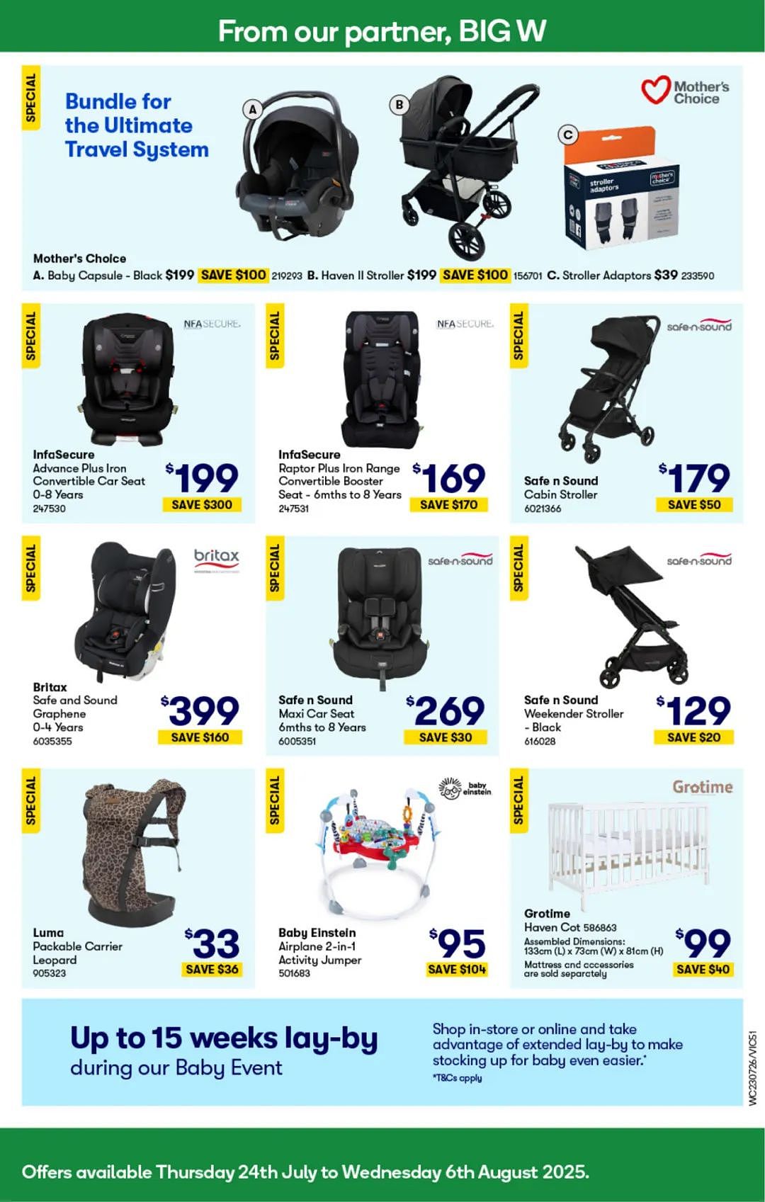 本周最新!澳洲各大超商特价商品一网打尽,大批好物骨折破半价!Woolworths、Coles、Aldi、UMall…(组图) - 49