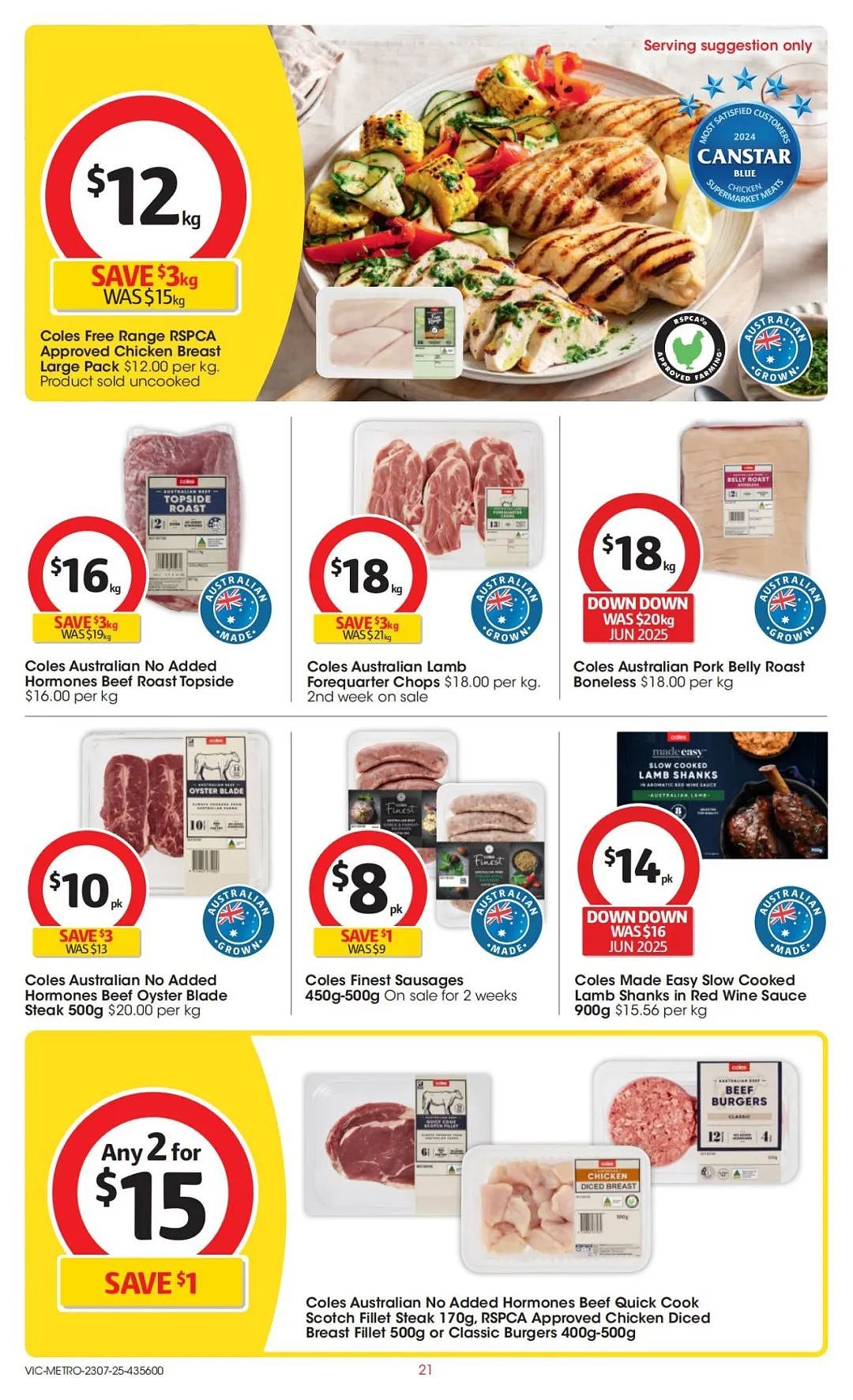 本周最新!澳洲各大超商特价商品一网打尽,大批好物骨折破半价!Woolworths、Coles、Aldi、UMall…(组图) - 73
