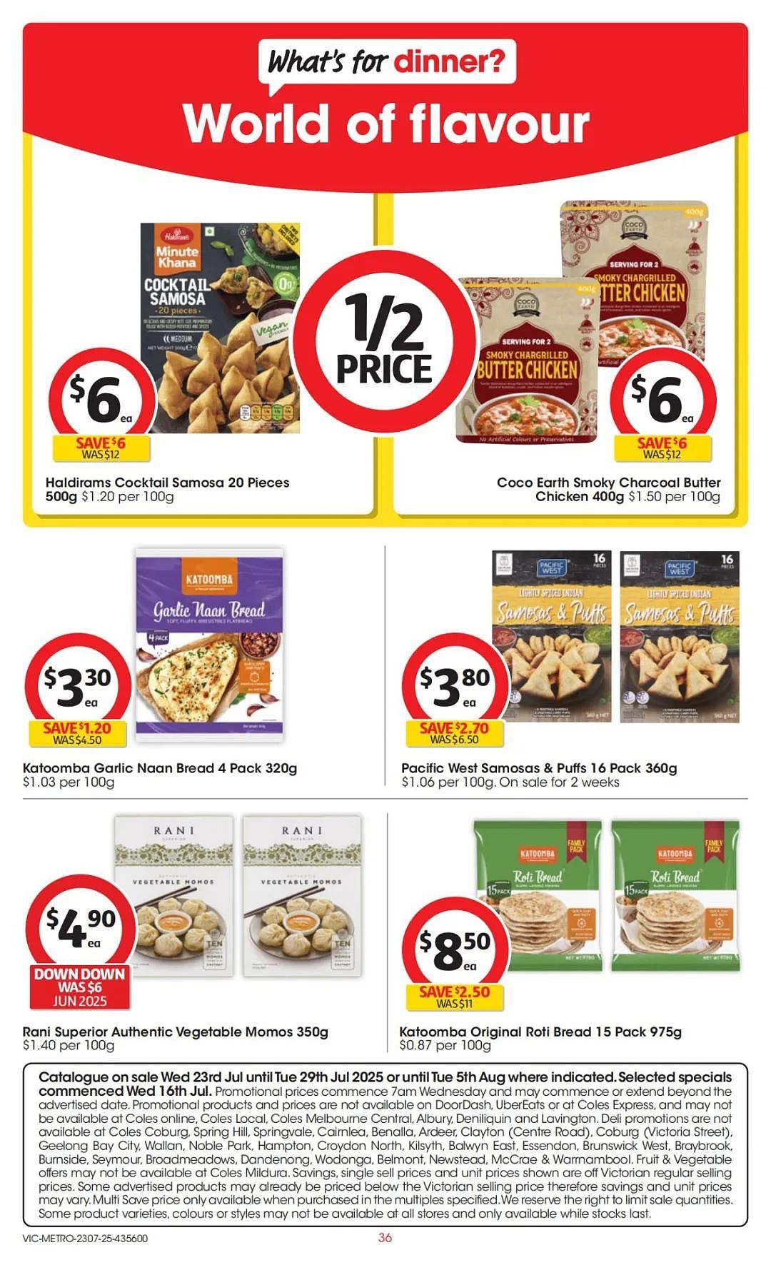 本周最新!澳洲各大超商特价商品一网打尽,大批好物骨折破半价!Woolworths、Coles、Aldi、UMall…(组图) - 88