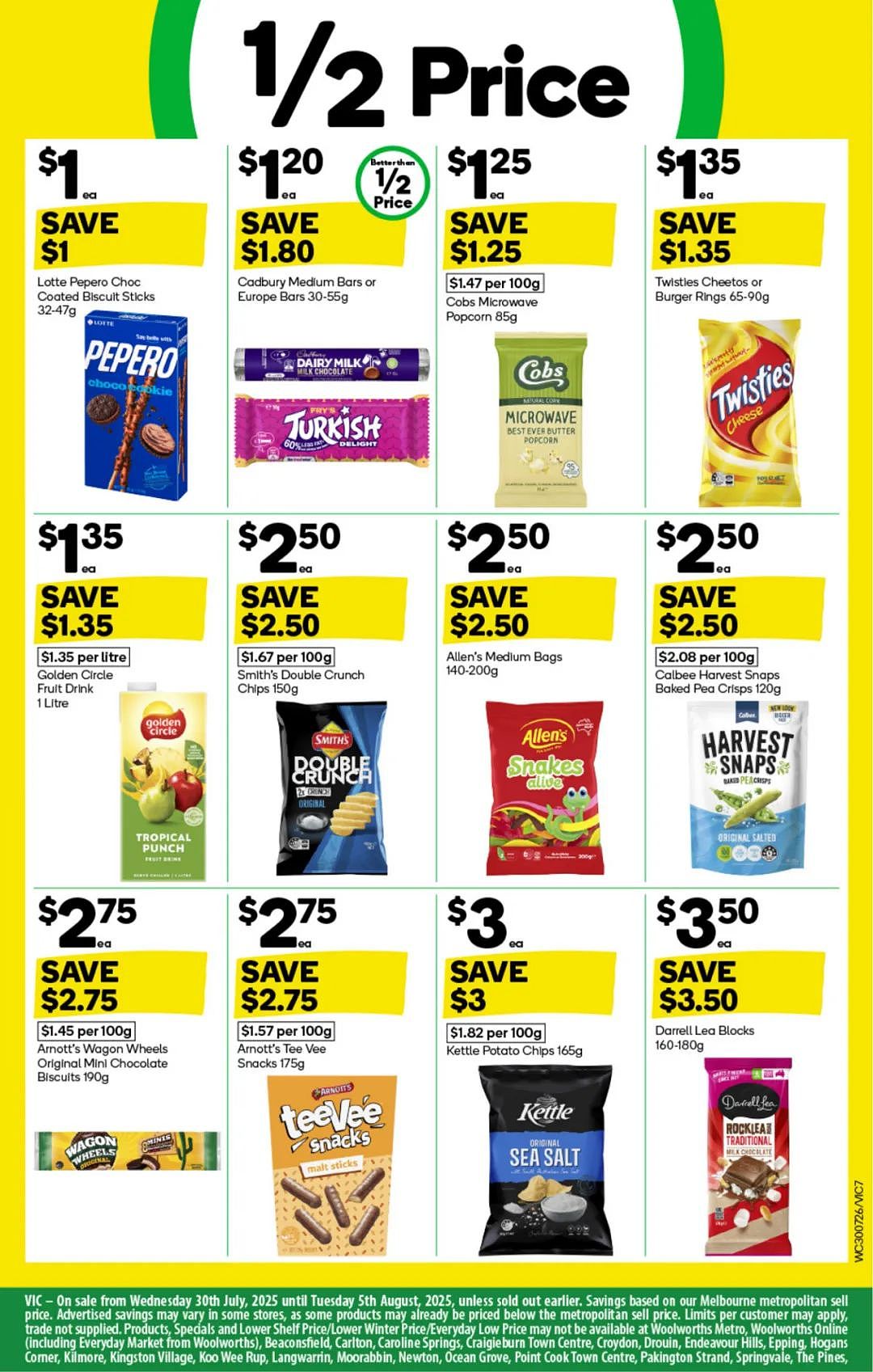 本周最新！澳洲各大超商特价商品一网打尽，大批好物骨折破半价！Woolworths、Coles、Aldi、UMall…（组图）（组图） - 7