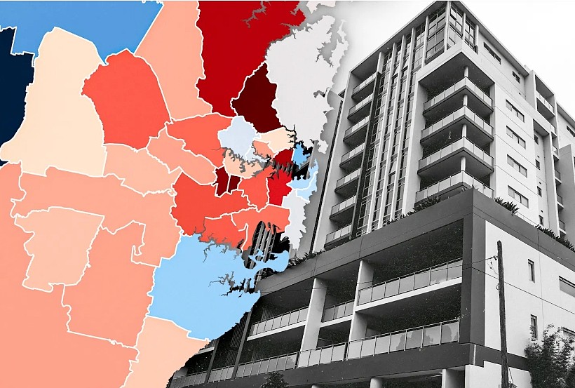 悉尼恐难实现5年住房目标,缺口已达3万套!华人区表现最差(组图) - 3