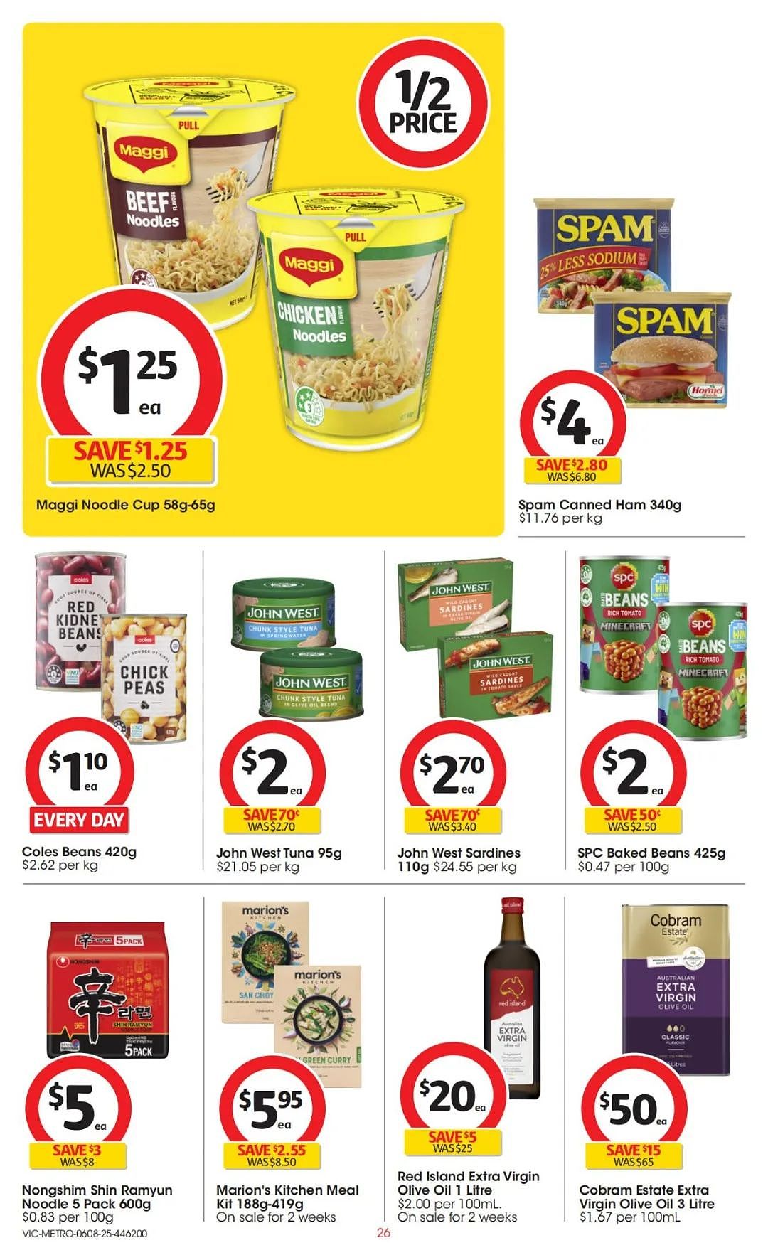 本周最新！澳洲各大超商特价商品一网打尽，大批好物骨折破半价！Woolworths、Coles、Aldi、UMall…（组图） - 72