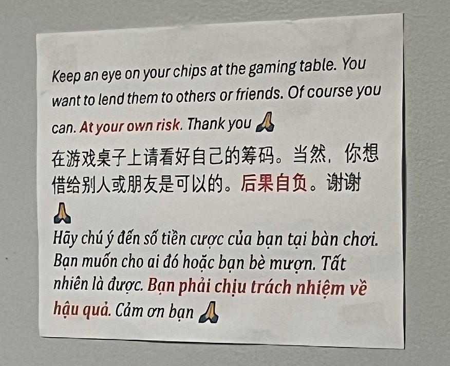 西澳警方突袭民宅捣毁地下赌场！墙上贴中文告示，缴获现金超$8.3万 - 2