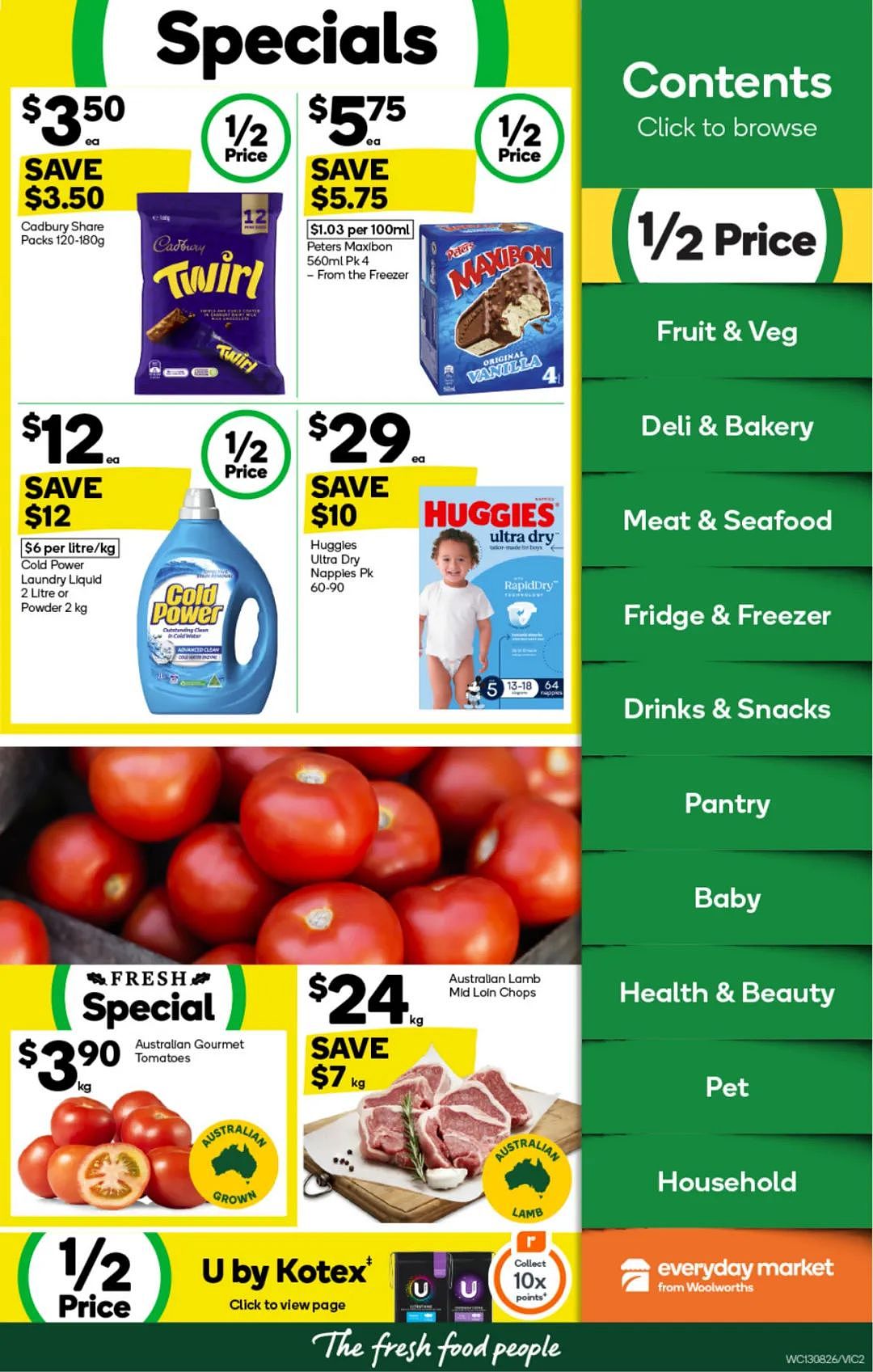 本周最新!澳洲各大超商特价商品一网打尽,大批好物骨折破半价!Woolworths、Coles、Aldi、UMall…(组图) - 2