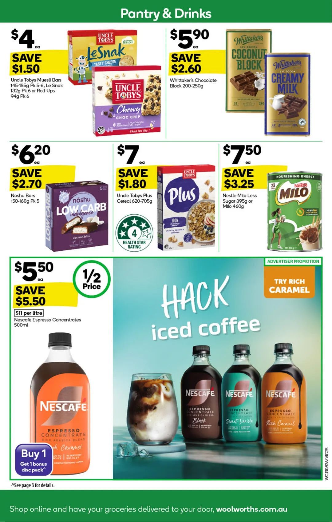 本周最新!澳洲各大超商特价商品一网打尽,大批好物骨折破半价!Woolworths、Coles、Aldi、UMall…(组图) - 25
