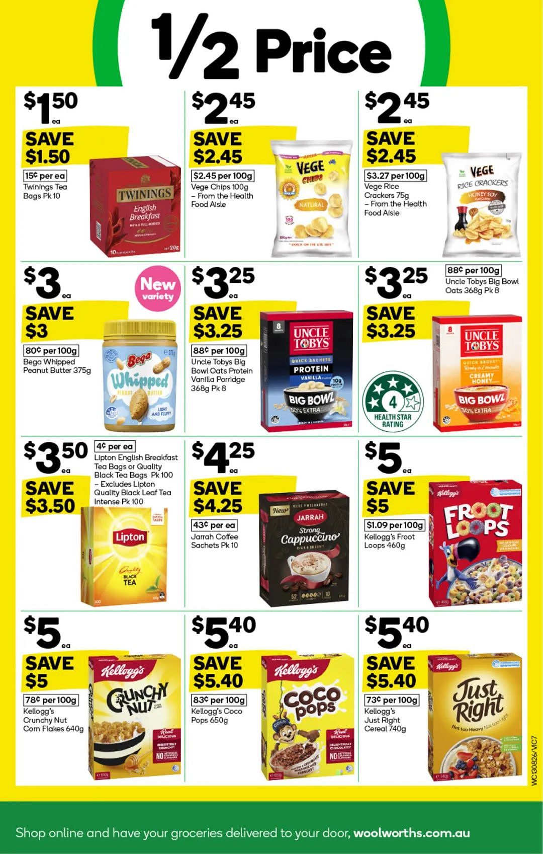 本周最新!澳洲各大超商特价商品一网打尽,大批好物骨折破半价!Woolworths、Coles、Aldi、UMall…(组图) - 7