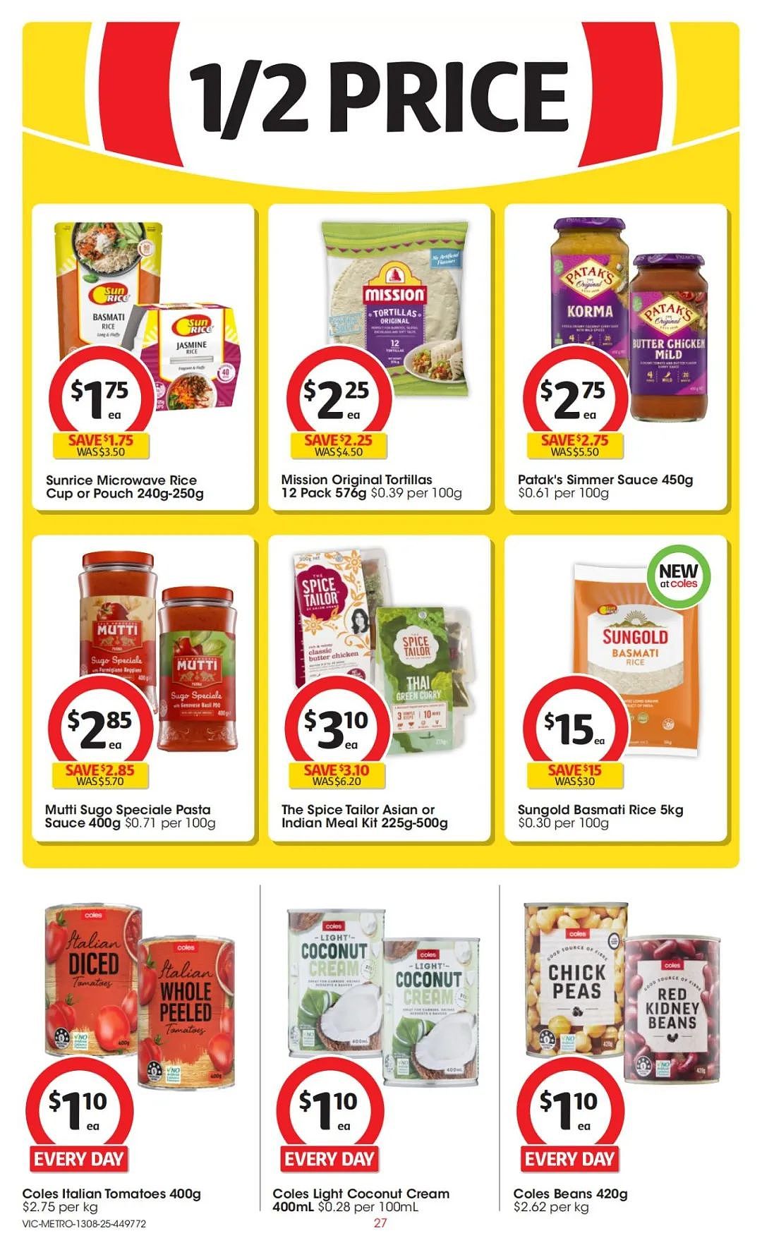 本周最新!澳洲各大超商特价商品一网打尽,大批好物骨折破半价!Woolworths、Coles、Aldi、UMall…(组图) - 72