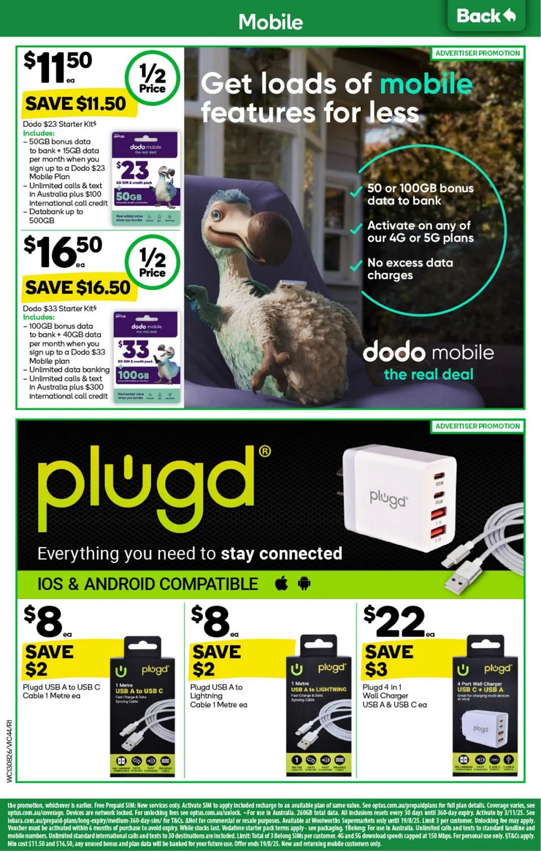 本周最新!澳洲各大超商特价商品一网打尽,大批好物骨折破半价!Woolworths、Coles、Aldi、UMall…(组图) - 44