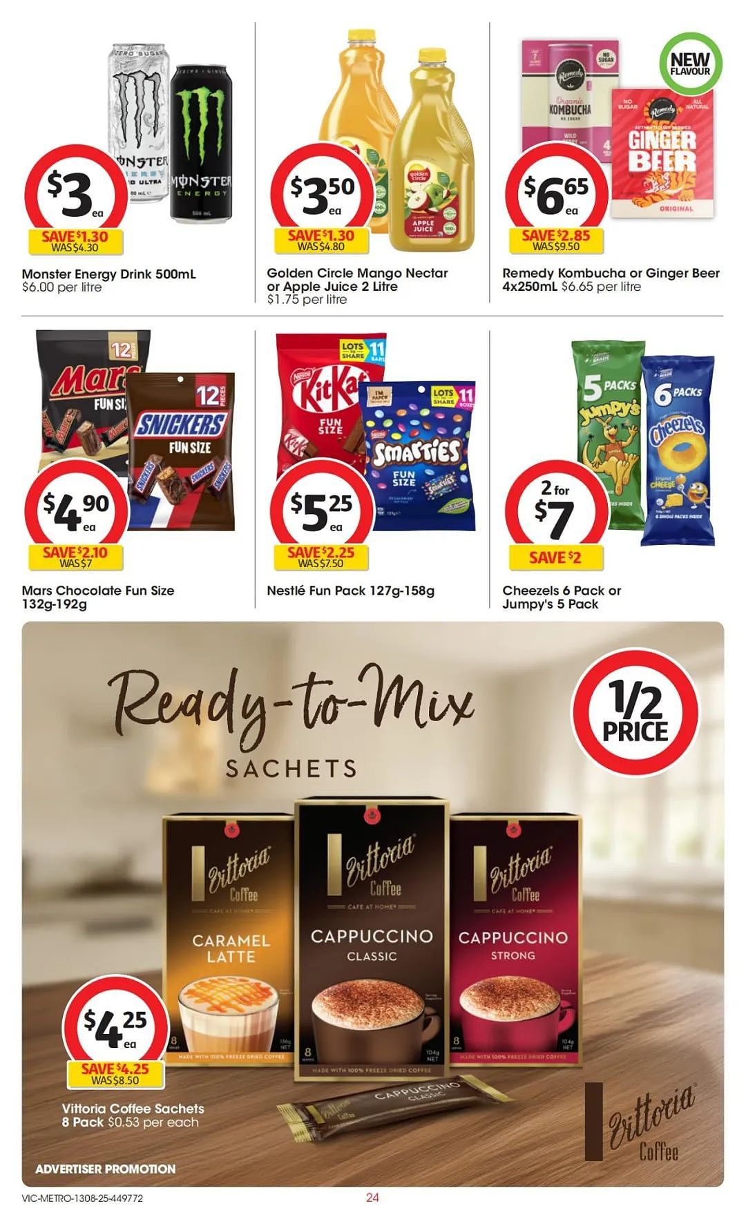 本周最新!澳洲各大超商特价商品一网打尽,大批好物骨折破半价!Woolworths、Coles、Aldi、UMall…(组图) - 69