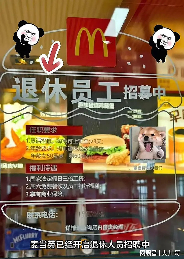 中国社保新规引爆热议！环球影城、麦当劳集体招聘已退休人员，年轻人炸锅（组图） - 3