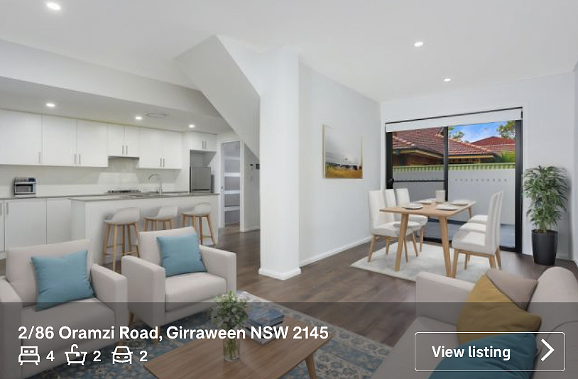 悉尼最后“百万门槛”区告急！Girraween房价即将突破百万大关（组图） - 2