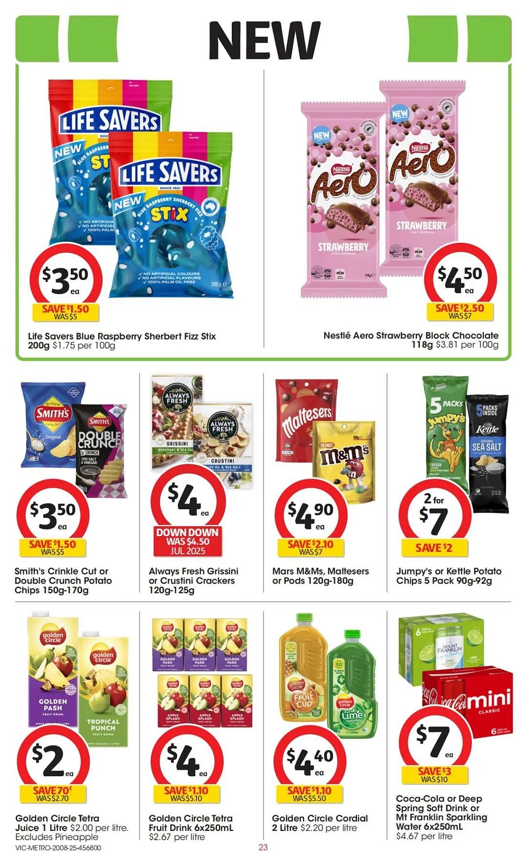 本周最新!澳洲各大超商特价商品一网打尽,大批好物骨折破半价!Woolworths、Coles、Aldi、UMall…(组图) - 69