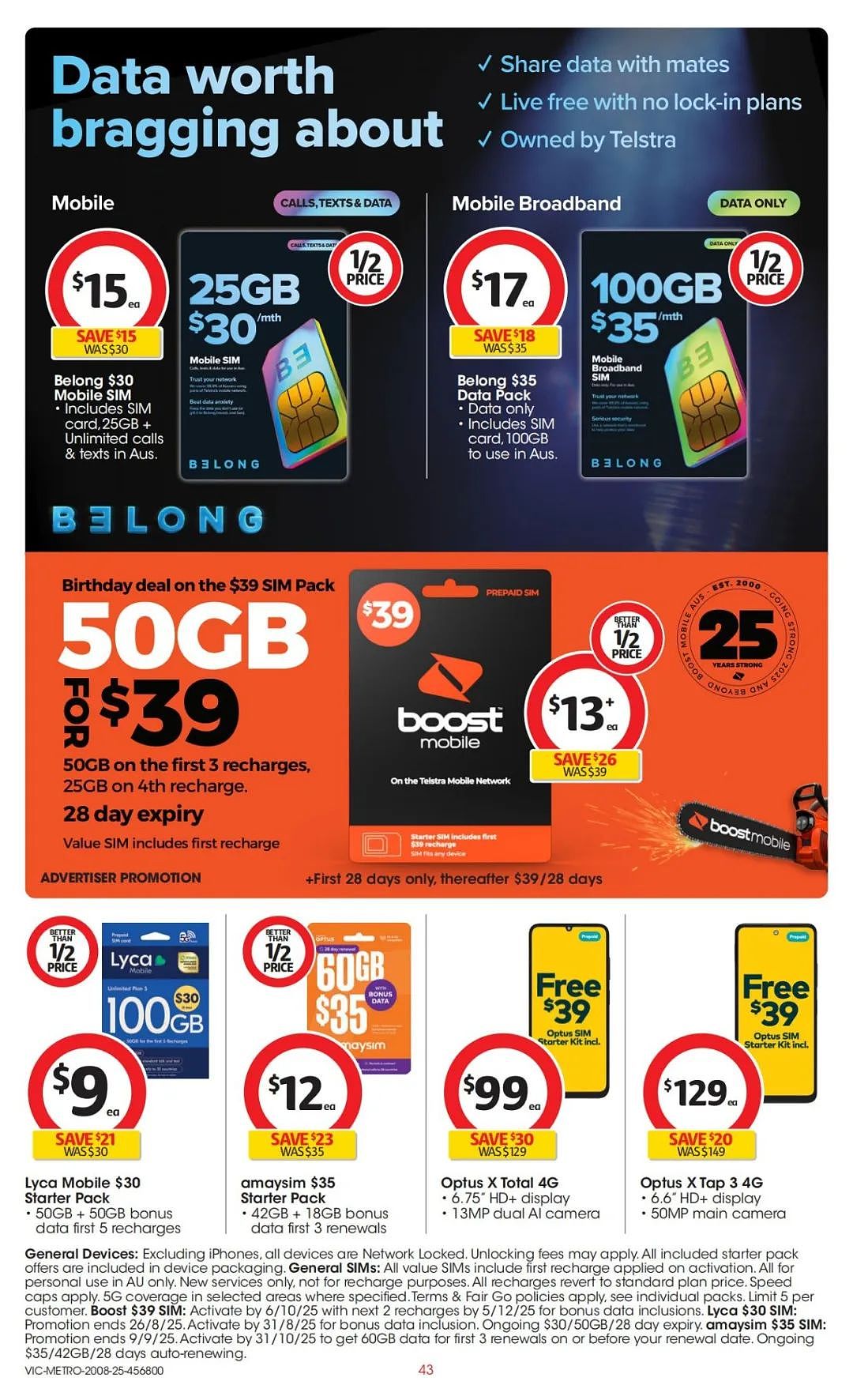 本周最新!澳洲各大超商特价商品一网打尽,大批好物骨折破半价!Woolworths、Coles、Aldi、UMall…(组图) - 89
