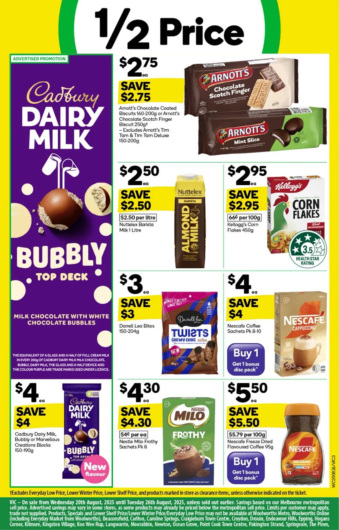 本周最新!澳洲各大超商特价商品一网打尽,大批好物骨折破半价!Woolworths、Coles、Aldi、UMall…(组图) - 3