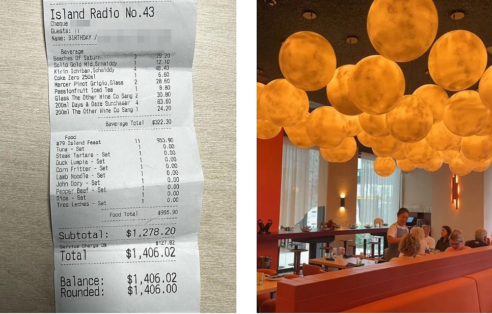 悉尼亚洲餐厅暗收小费引争议！网友直呼狡猾，店家：不想给可以不给（组图） - 2